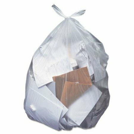 HERITAGE Low-Density Can Liners, 40-45 Gal, 0.55 Mil, 40 X 46, Clear, 250/carton, PK250 H8046MC